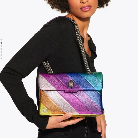 NEW* Kurt Geiger Rainbow Leather Kensington Purse